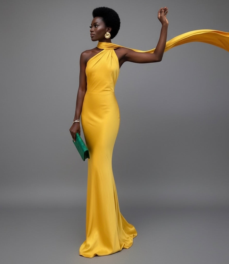 Veronique Off Shoulder Maxi Dress