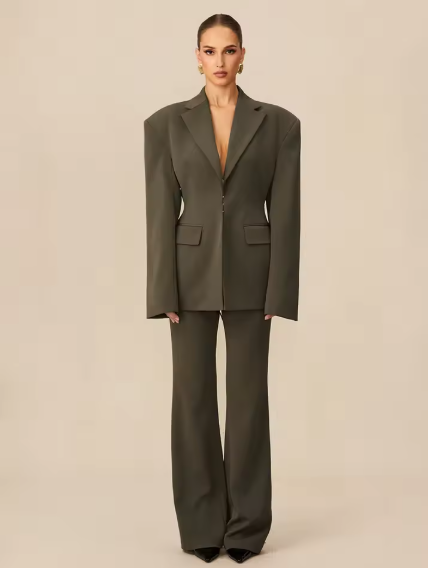 Roxel Two Piece Trouser and Blazer Set